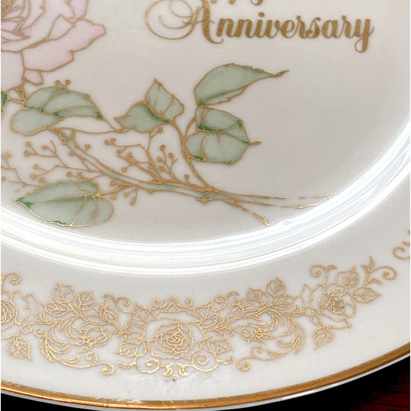 Enesco 25th Anniversary Plate - Picture 6 of 7